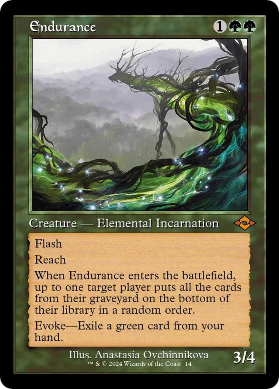 Endurance (Retro Timeshift) - Magic: The Gathering - FashionsVida