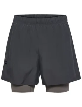 Shorts Hiit Intensity - Gris - male - Size: L - Hummel - FashionsVida