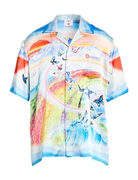 Hemd Herren Azurblau M,S Herren - Casablanca - FashionsVida