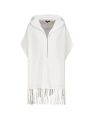 Monari Cape - Poncho bianco 40