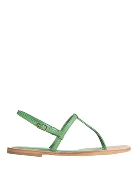 Sandalias de dedo Mujer Verde 40 Mujer - Claudio - FashionsVida