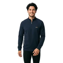 Felpa Con Mezza Zip Sense 10265882 Dark Blue 2XL