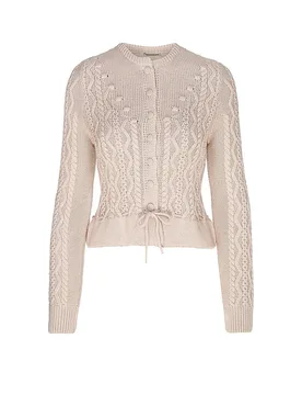Trachten Strickjacke LENE rosa M Damen - Gottseidank - FashionsVida