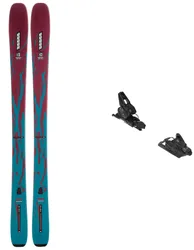 Ski Set inkl. Bdg. Skis all-mountain Pack Mindbender 90C W 2027 für Damen aus Holz Rot