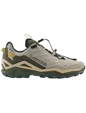 Chaussures de randonnée en GORE-TEX® - Maddox Pro GTX Lo SL Desert/Olive - Taille 41,5 - Beige - Lowa - FashionsVida