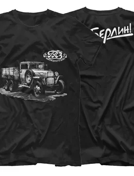 Russian Car GAZ-AAA-B Soviet GAZ Truck T-Shirt Short Sleeve Casual 100% Cotton O-Neck Summer Mens T-shirt Size S-3XL - Aliexpress - FashionsVida