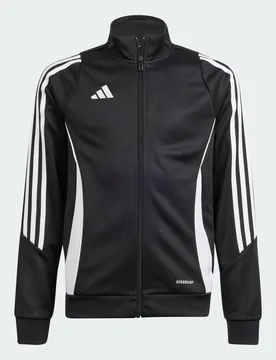 Giacca da allenamento Tiro 24 Junior 7-8A Black / White - Adidas - FashionsVida