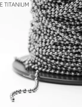 Pure Titanium Bead Chain 2/2.4/3/4mm Rust-Proof and Anti-Allergy Mens Women Necklace Buddhist Prayer Beads Chain Accessories - Aliexpress - FashionsVida