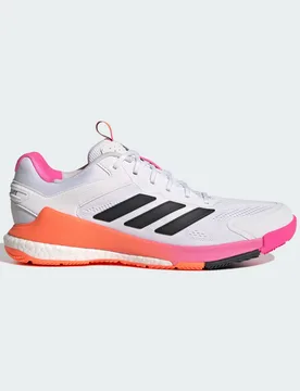 NETCOURT ELITE Shoes 45 1/3 Cloud White / Carbon / Lucid Pink - Adidas - FashionsVida