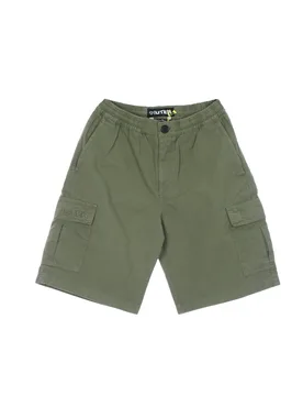 Pantalone Corto Uomo Cargo Short Army - IUTER - FashionsVida