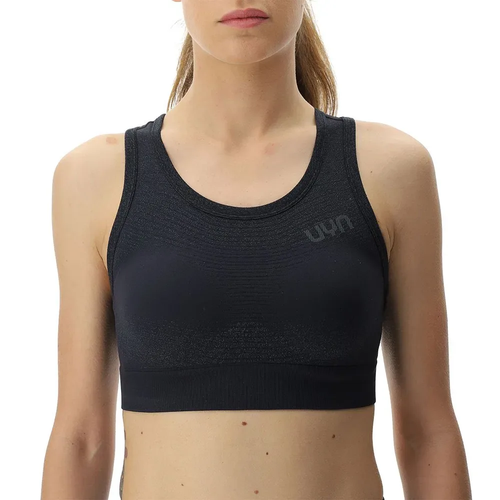 Soutien-gorge De Sport Exceleration Black / Iron M - Uyn - FashionsVida