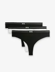 Pk Cotton Rich Thongs White female
