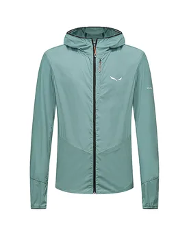 Veste coupe-vent Pedroc Light Hoodie menthe M - Salewa - FashionsVida