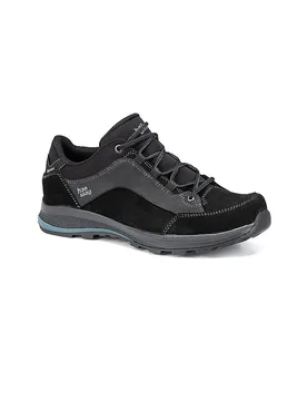 Zapatos de senderismo para hombre Banks Low Bunion II GTX negro 44 - Hanwag - FashionsVida