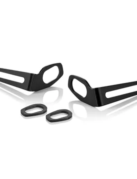 Coppia Kit Montaggio Indicatori Direzione Originali Porta Targa Fox Pt114b Honda Cbr 600 Rr 2024-2025 - Rizoma - FashionsVida