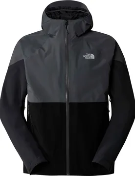 Veste de randonnée imperméable - M Lightning Zip-In Jacket TNF Black Smoked Pearl - Taille M - Noir - The North Face - FashionsVida