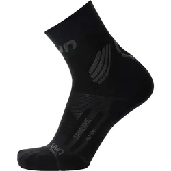Run Trail One Socks Black / Grey UK 8-9.5 Men