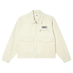 Giacca walter work jacket - silver birch faded wash