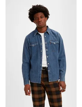 Camisa vaquera de hombre de manga larga - Levi's - FashionsVida