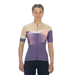 Maglia A Maniche Corte Teamline Violet / Sand