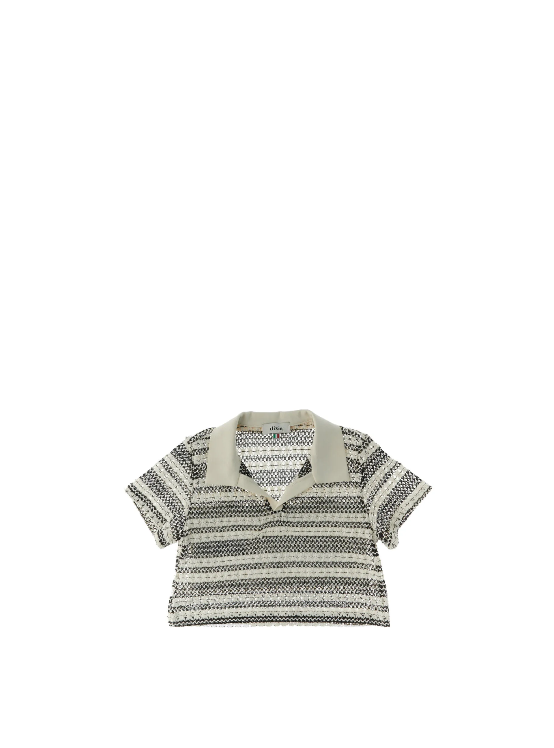 Dixie Polo in maglia AVORIO M - Dixie - FashionsVida
