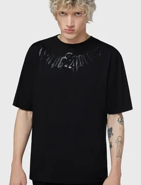 Gothic T-Shirt - Obsidian Ritual T-Shirt - XS bis 3XL - für Männer - Größe M - schwarz - Männer - male - KIHILIST by KILLSTAR - FashionsVida