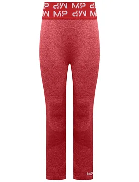 Myprotein Curve Womens Red Leggings - Size Medium - MP Activewear - FashionsVida