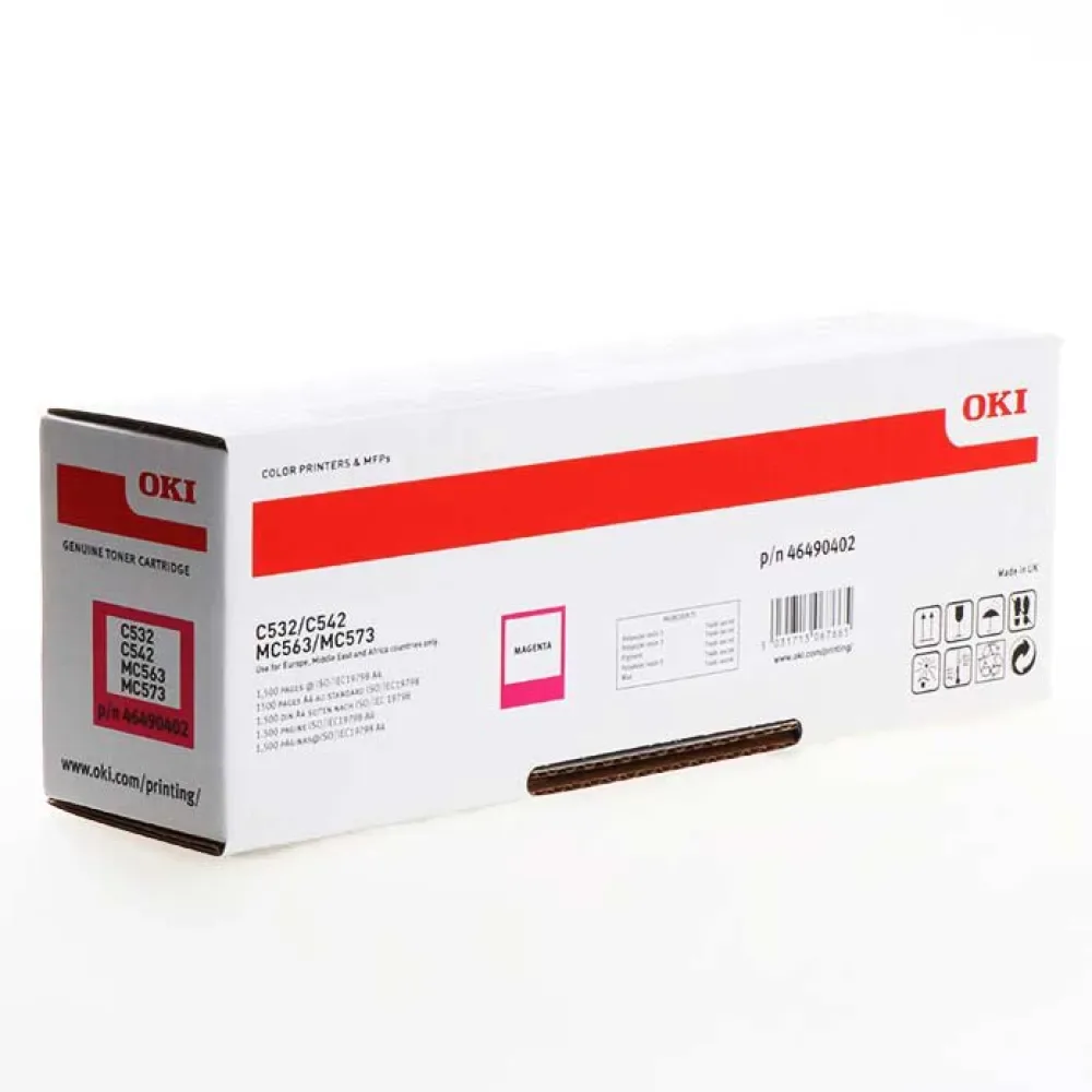 Toner C532dn/c542dn/mc573dn 46490402 Magenta One Size unisex - OKI - FashionsVida