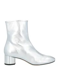 Botines de caña alta Mujer Plata 36 Mujer