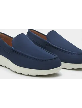 Mocasines de hombre de piel y suela con amortiguación extra - Glent - FashionsVida