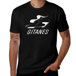 GITANES CIGARETTES T-Shirt Basic Solid Color Short Sleeve T-Shirt