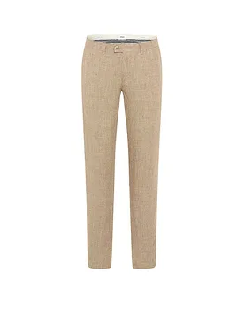 Pantalón de lino FABIO IDX beige 38/L32 - Brax - FashionsVida