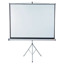 Écran De Projection Avec Trépied 170x106 Cm White One Size unisex