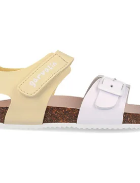 Flache Sandalen 262468 Blanco_vanila_c717 24;25;26;27;28;29;30;31;32 - Garvalin - FashionsVida