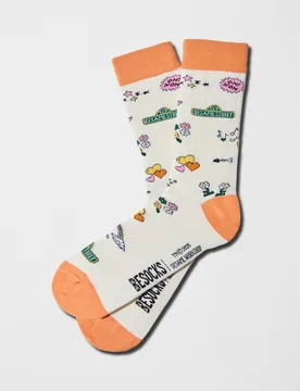 Calcetines de mujer de fantasía de Barrio Sésamo - Besocks - FashionsVida