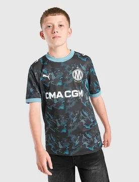 Olympique Marseille 2026/27 Away Shirt Junior - Blu, blu blu Bambino taglia 7-8Y - Puma - FashionsVida