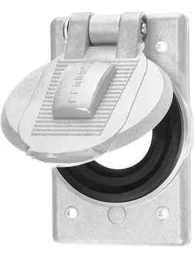 Lift Cover Plate White One Size unisex - Hubbell - FashionsVida