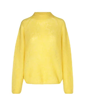 Boss Pullover FEWENA jaune L - BOSS - FashionsVida