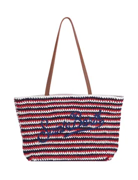 Borsa grande - 471006 - Blu/Rosso - MC2 SAINT BARTH - FashionsVida