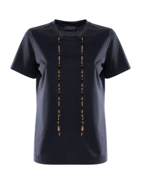 T-shirt Donna Nenette FERSI_NERO - NENETTE - FashionsVida