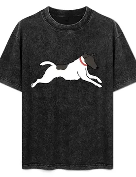 Running Fox Terrier T-Shirt - Aliexpress - FashionsVida