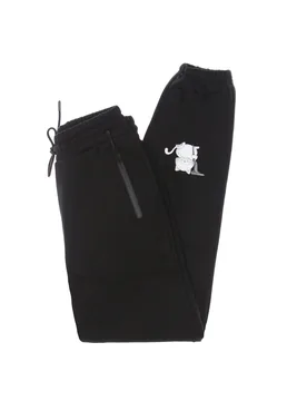 Pantalone Tuta Felpato Uomo Son Goku B/w Sweatpants X Dragon Ball Black - DOLLY NOIRE - FashionsVida