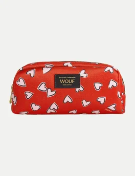 WOUF Make-Up Tasche Crush Rot - WOUF - FashionsVida