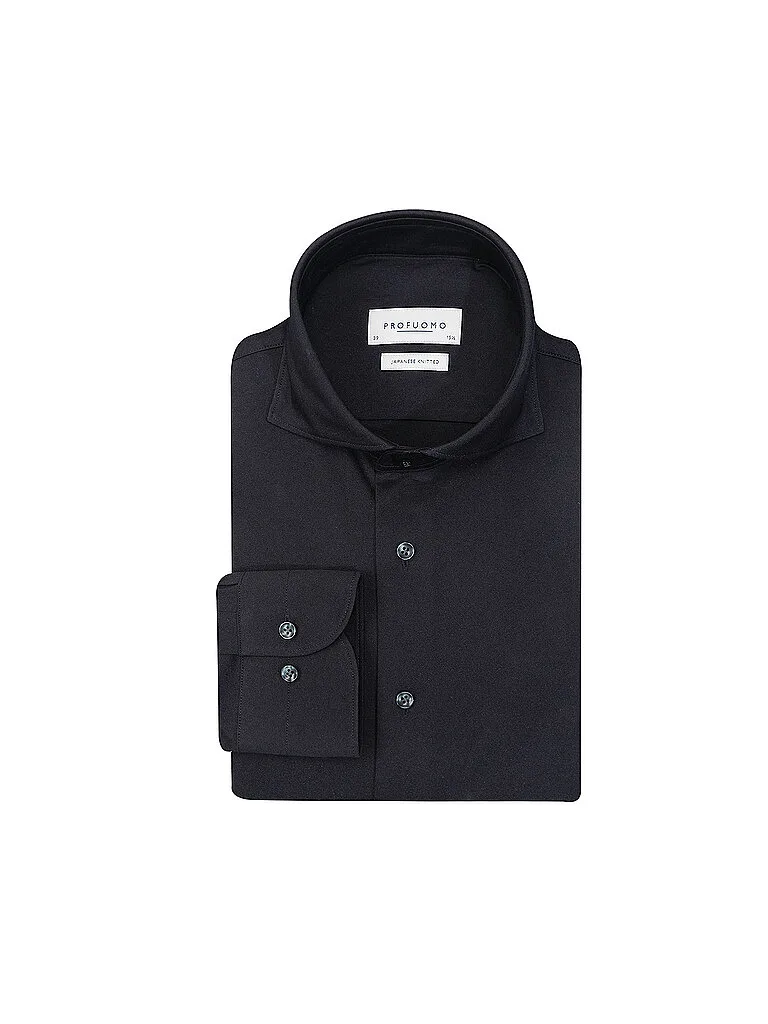Camisa Slim Fit azul oscuro 41 - Profuomo - FashionsVida