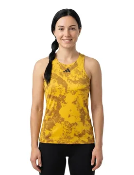 Paris Sleeveless T-shirt Bold Gold M - Adidas - FashionsVida