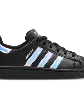 Superstar Toddler Trainers - Black - Size 13.5 - Leather - Black - Size: 13.5 - Adidas - FashionsVida