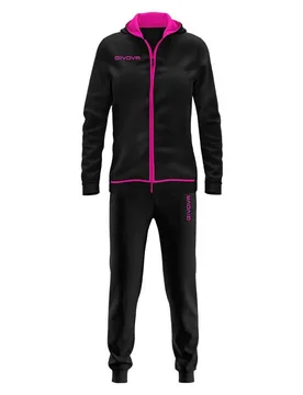 Survêtement King Star Black / Fuxia 8-10 Années Fille - Givova - FashionsVida