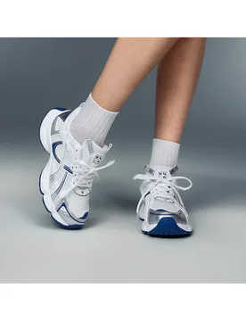 Zapatillas deportivas de suela gruesa y cuero suave, nuevas para primavera/verano 2024, zapatos de correr transpirables de malla para mujer, zapatos d - Shein - FashionsVida