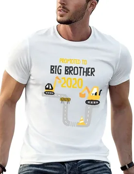Promoted to Big Brother 2020 Excavator excavator T-Shirt funny t shirts cotton T-Shirt - Aliexpress - FashionsVida