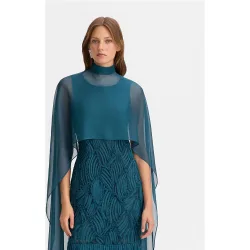 Simorra - Poncho de mujer de gasa
